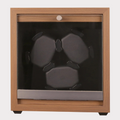 Remontoir Montre Automatique Bois Noyer LED