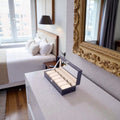 Boite a montre cuir