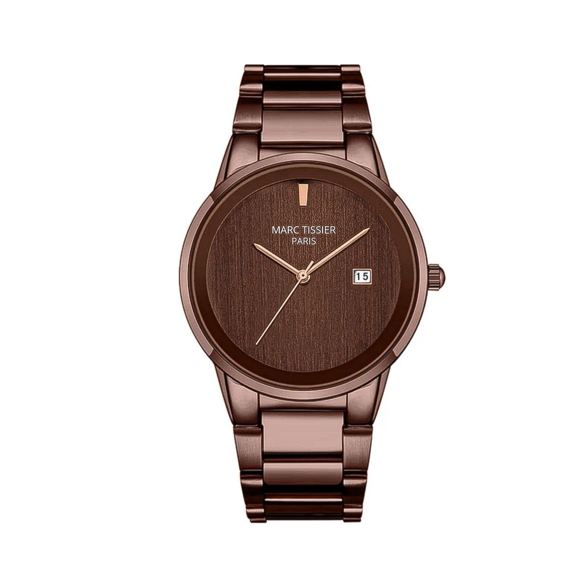 montre homme bracelet acier