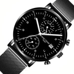 Charger l'image dans la galerie, montre homme bracelet acier

