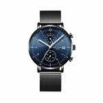 Charger l'image dans la galerie, montre homme bracelet acier
