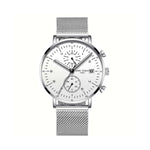 Charger l'image dans la galerie, montre homme bracelet acier

