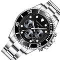 montre homme bracelet acier