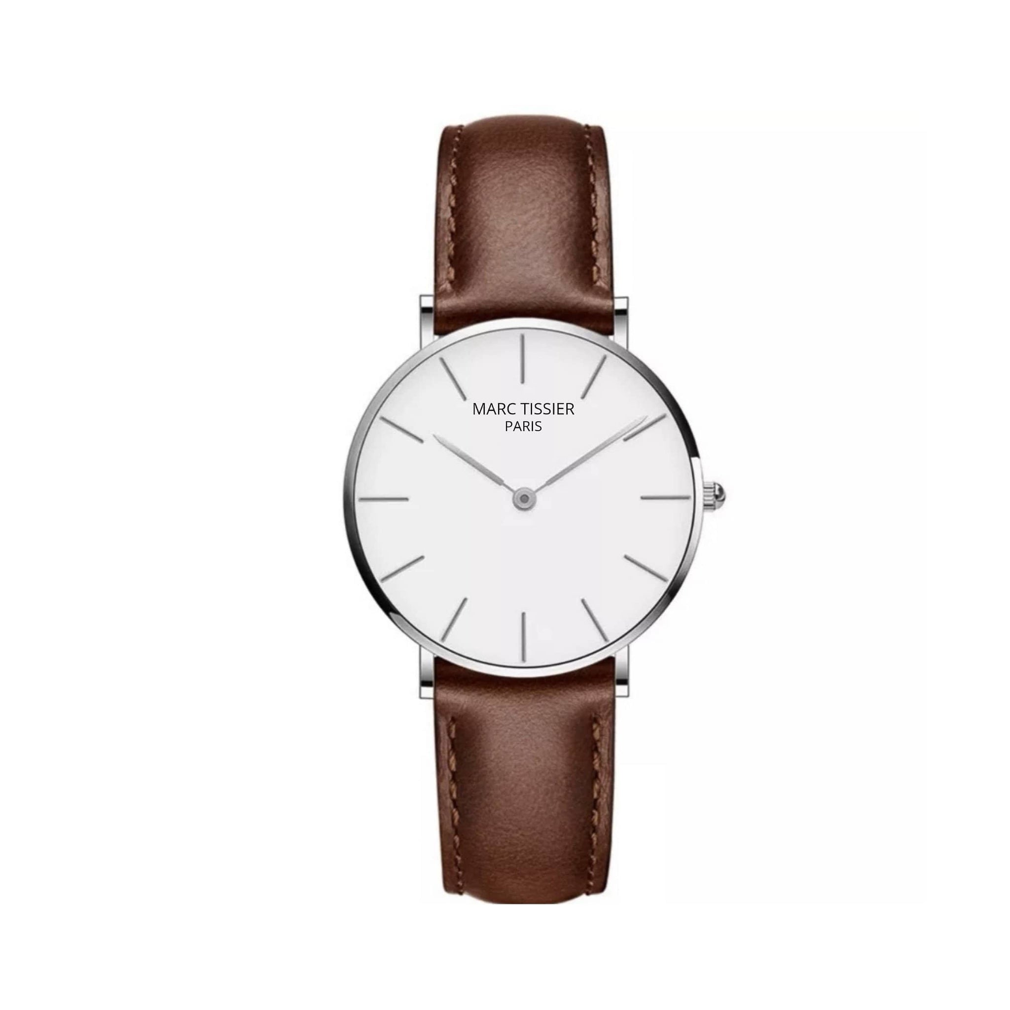 montre femme bracelet cuir 